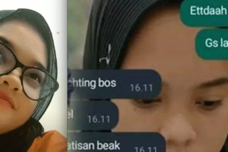 Percakapan chat WhatsApp Anggi Anggraeni dengan Fahmi sebelum menghilang. Foto/TikTok. (Foto/TikTok.)