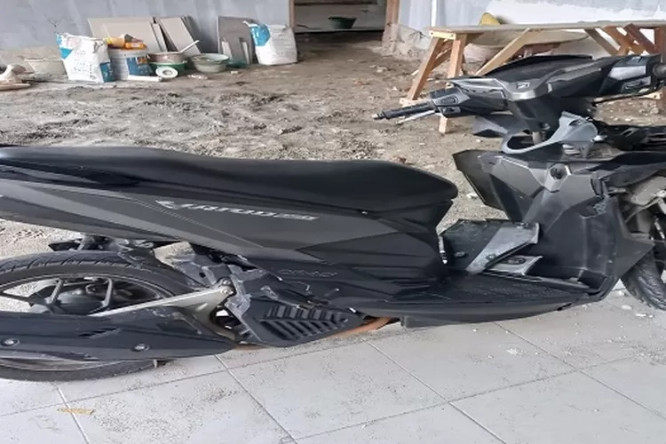 BarangBUkti Sepeda motor hasil pencurian dilakukan ADP&nbsp;  (Realitasonline/H.Guntur Sinaga)