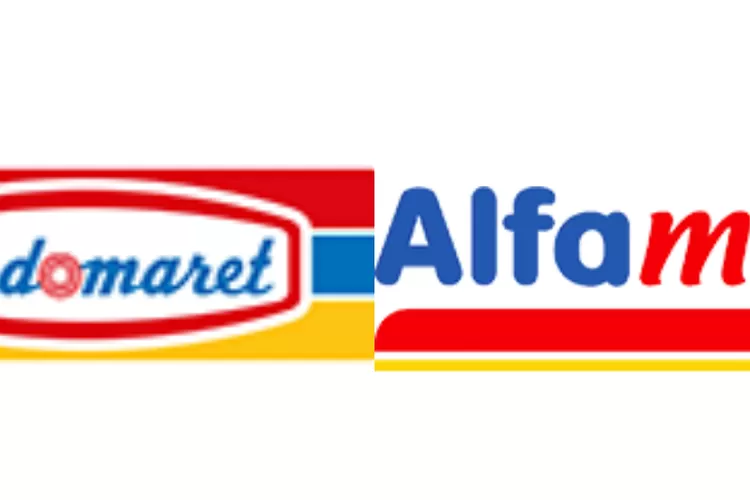 Logo Alfamart dan Indomaret