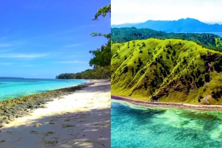 Menikmati Keindahan Pulau Moa Dari Pantai Nyama Maluku, Sajikan ...