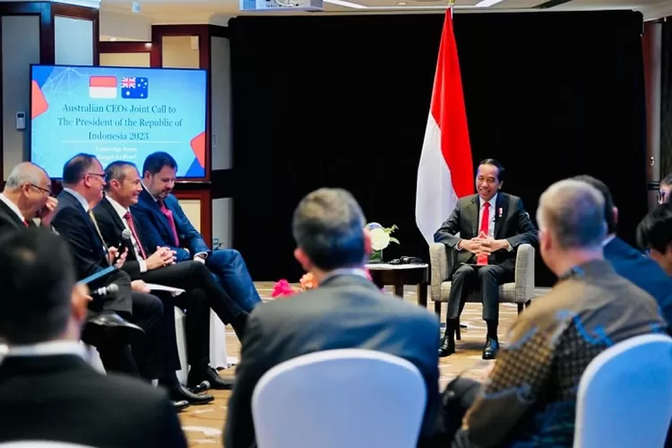 Presiden Jokowi mengatakan Indonesia dan Australia punya potensi besar untuk berintegrasi mengembangkan industri baterai mobil listrik.  (Dok. Setkab.go.id)