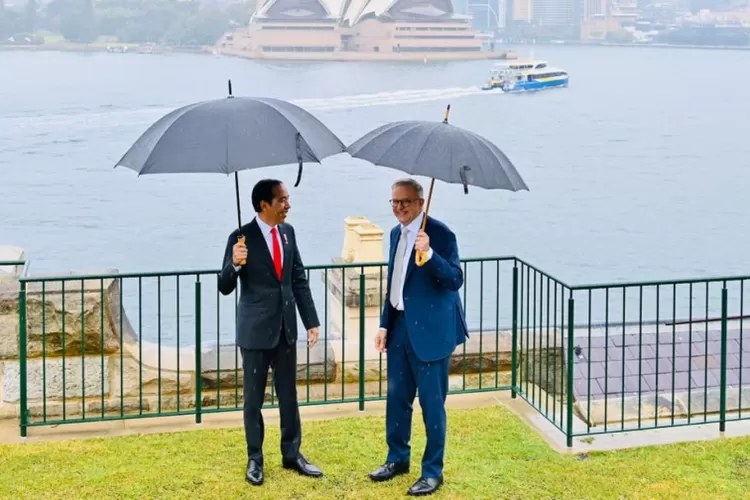 Presiden Joko Widodo (Jokowi) bertemu Perdana Menteri (PM) Australia, Anthony Albanese di Admiralty House, Sydney (Pmjnews)