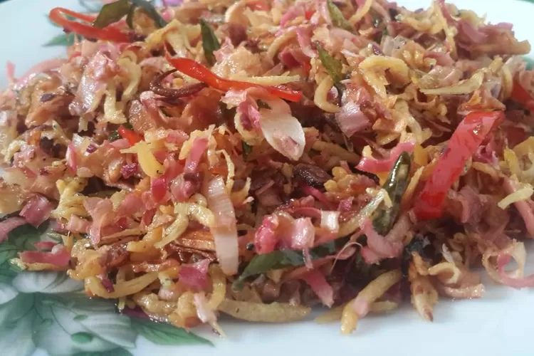 Resep Sambal Teri Kecombrang Honje, Nikmat Pedas Gurih Dan Harum - Hops ID