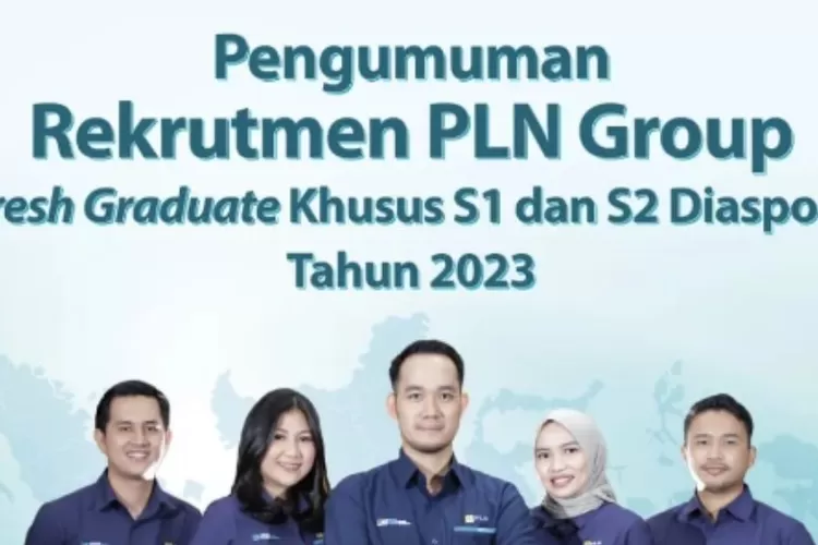 Rekrutmen khusus untuk lulusan S-1/S-2 Diaspora telah diumumkan oleh PT PLN melalui akun resmi Instagram-nya. (Tangkapan layar Instagram @pln_id)