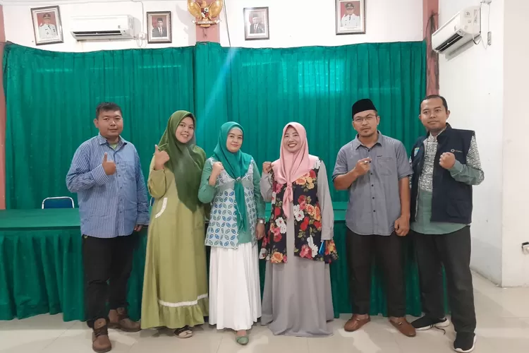 Pendamping Wira Usaha Baru (WUB) dari tujuh kelurahan yang ada di Kecamatan Bojongsari.