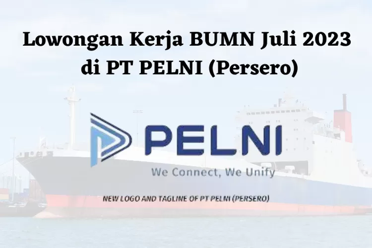 Lowongan Kerja Bumn Juli Di Pt Pelni Persero Ada Banyak Posisi