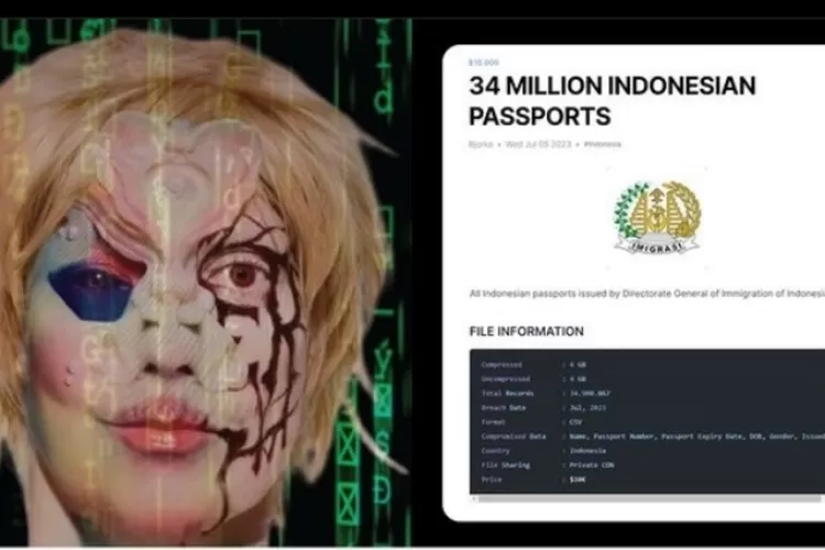 Menyoal Data Pribadi Paspor 34 Juta Bocor, Kementerian Kominfo Imbau Platform Digital Tingkatkan Keamanan (IG creativox)