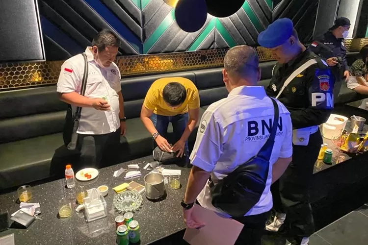 BNN Jateng Sidak Tempat Hiburan Malam di Semarang