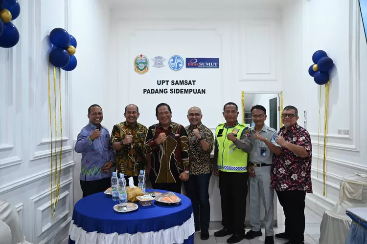 Wali Kota Padangsidimpuan Resmikan Gerai Samsat Sadabuan: Permudah Masyarakat Urus Pajak