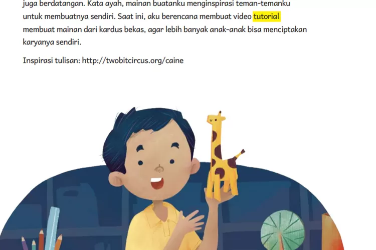 Bagaimana Jefri menghabiskan waktu luangnya? Kunci jawaban kelas 5 SD halaman 55 Kurikulum Merdeka.