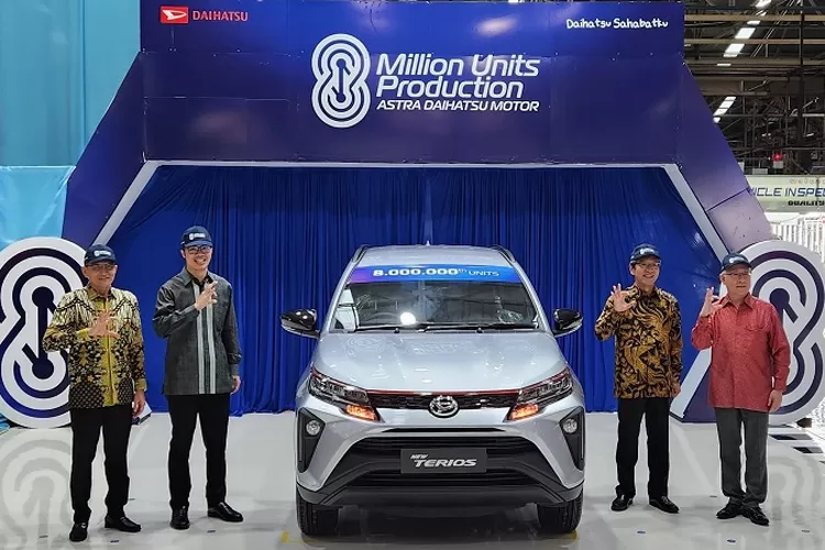 Seremoni pencapaian 8 juta unit produksi PT Astra Daihatsu Motor