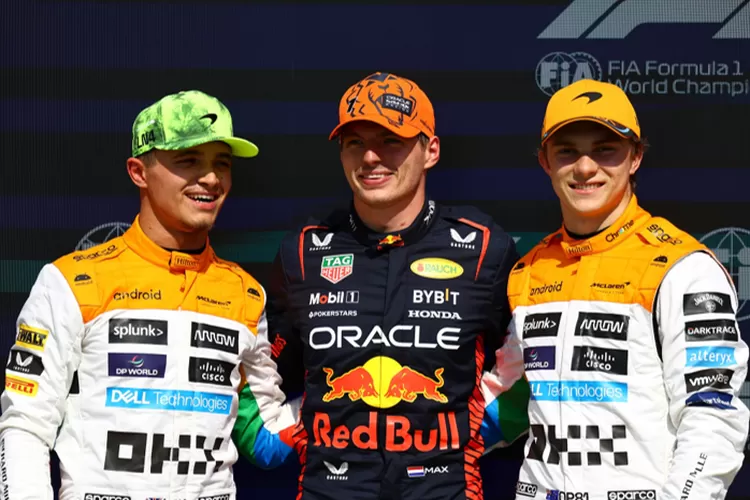  Tiga pembalap yang start terdepan di F1 GP Inggris (Formula 1)