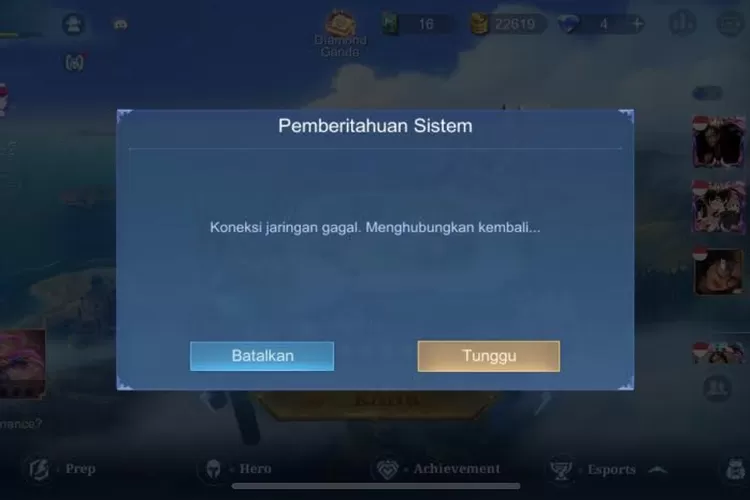 Mobile Legend Kembali Error (Twiter @LiberalDialect)