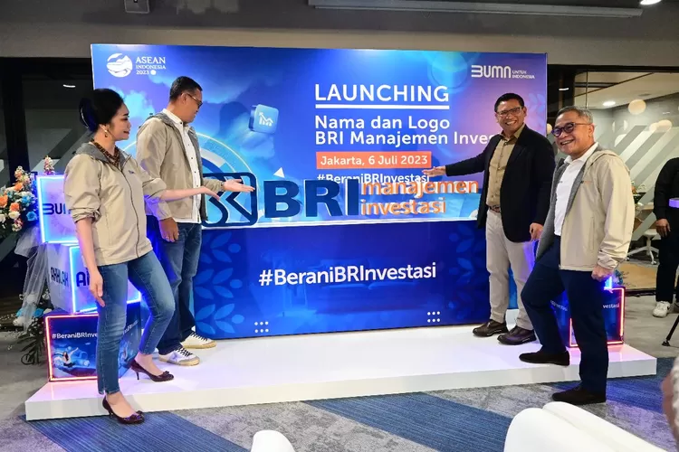 PT Danareksa Investment Manajemen (DIM) resmi DIM bertransformasi dengan mengganti nama menjadi PT BRI Manajemen Investasi (BRI-MI). (BRI)