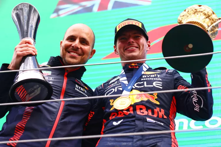 Klasemen Pembalap Pasca F1 GP Inggris: Max Verstappen Unggul Jauh dari Lawan-Lawannya (Twitter&nbsp;@redbullracing)