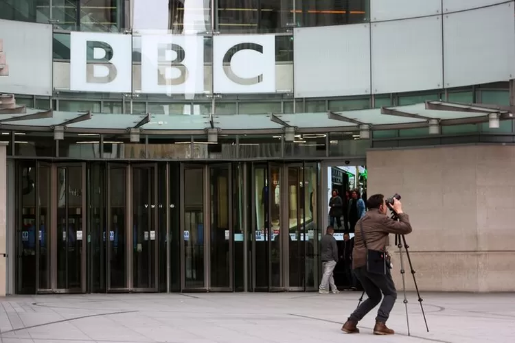 Kantor BBC.  (Susannah Ireland/AFP)