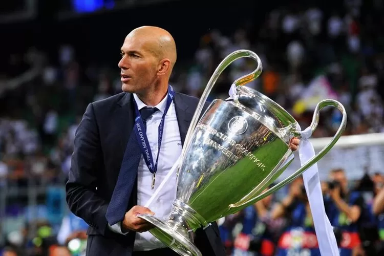 Zinedine Zidane saat membawa Real Madrid kembali meraih trofi Liga Champions.  (dok. Bao An Giang)