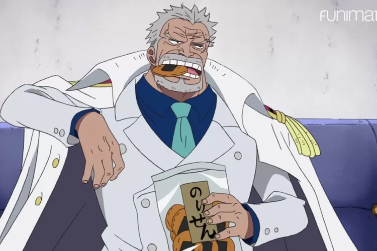 Garp diceritakan dapat serangan telak dalam spoiler One Piece 1087 (Foto: Gorajuara/Twitter/@OnePieceAnime)