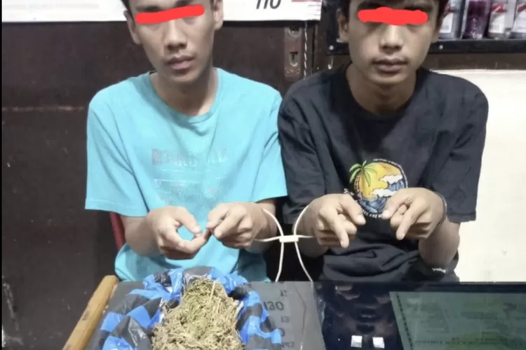 Antar Paket Berupa Narkotika ke Pembeli, Dua Orang Kurir Dibekuk Polisi di Simalanggang (ist)