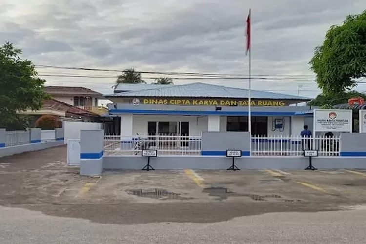 Kantor Dinas Cikataru Deli Serdang (Realitasonline.id/zul)