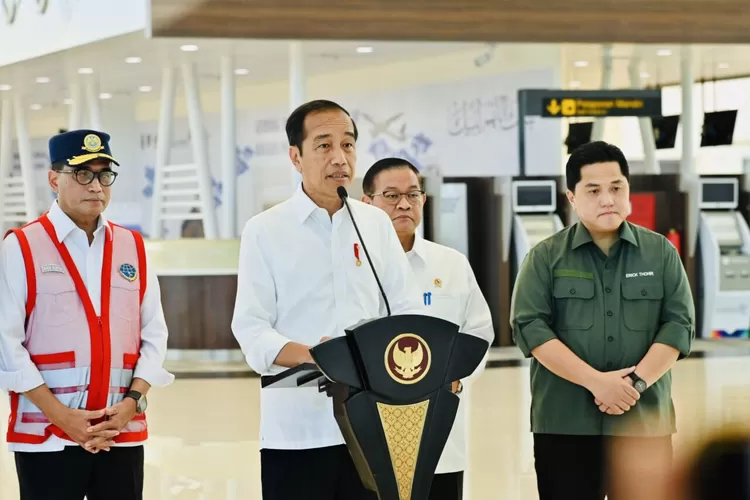 Dalih Jokowi soal Bandara Kertajati  (BPMI Setpres/Laily Rachev)