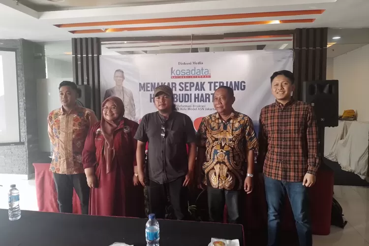 Diskusi publik sepak terjang PJ Gubernur DKI Jakarta Heru Budi  Hartono sebagai role  model ASN Pemprov DKI. Jakarta