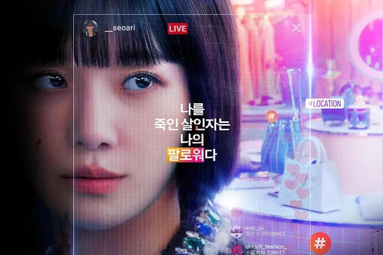 Potret poster serial original Netflix Celebrity. (instagram.com/ @lavieenbluu)