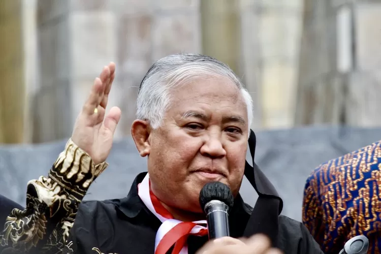 Mantan Ketua Umum PP Muhammadiyah 2005-2015, Prof Din Syamsuddin  - Foto: Henry Lukmanul Hakim