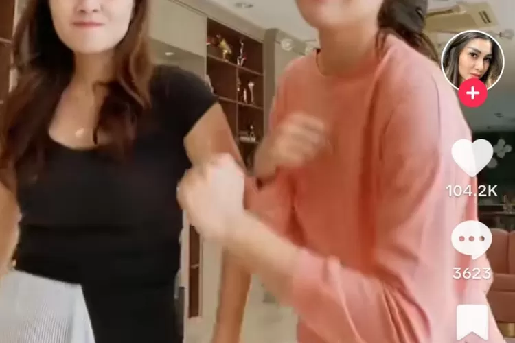 Posisi Aman, Syahnas Sadiqah Alias Nanas Asyik Joget Rayakan Kemenangan di Tiktok (Tangkap Layar)