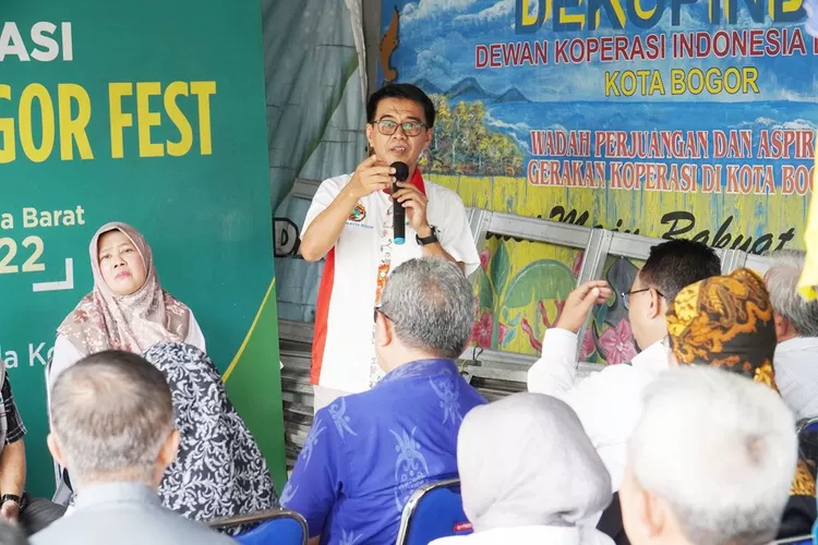 Ketua Dekopinda Kota Bogor Ade Sarip Hidayat. (Pemkot Bogor)