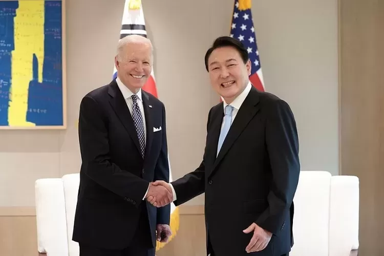 Presiden Amerika Serikat Joe Biden dan Presiden Korea Selatan Yoon Suk-yeol (Instagram/@sukyeol.yoon)