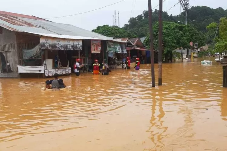 Banjir Kembali Melanda Kota Padang (Ist)