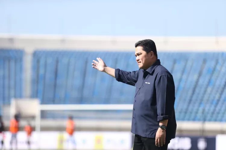 Menteri BUMN, Erick Thohir (dok.pssi)
