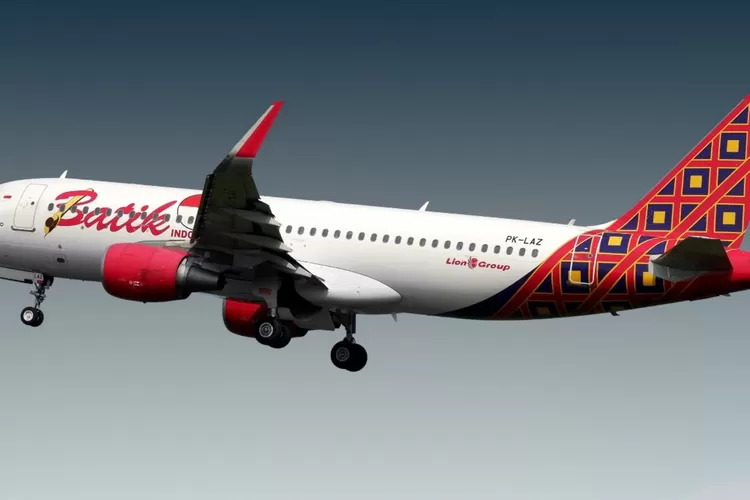 Ilustrasi Pesawat Batik Air kembali mendarat setelah 30 menit lepas landas gegara penumpang ngamuk ingin pecahkan jendela (Twitter @BatikAirINA)