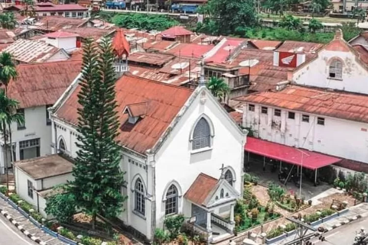 Daerah di Sumatera Barat dengan persentase umat Kristen terbanyak (Instagram @pjln.srg)