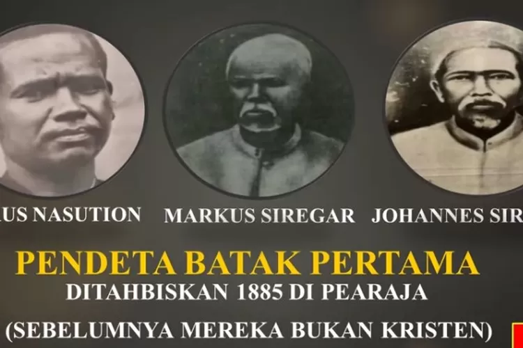 Deretan pendeta pertama Batak (Youtube WHP Chanel)