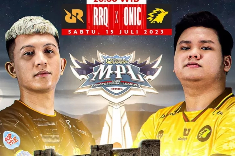 Hasil Akhir Onic Vs Rrq Mpl Id S Sabtu Juli Pantau Di Sini