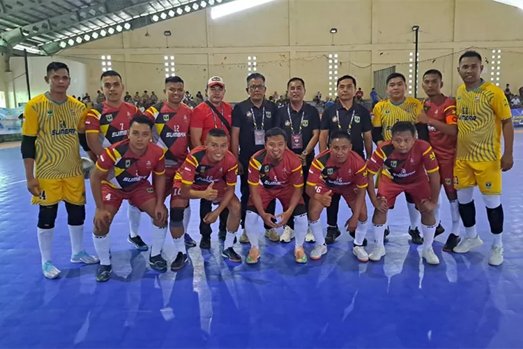 Tim Futsal Sumbar di PORNAS XVI KORPRI 2023. (sumbarprov.go.id)
