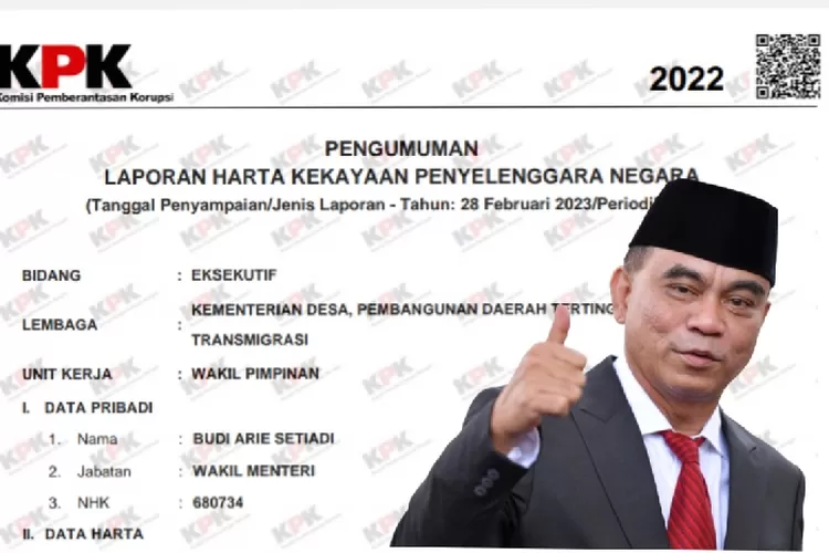 Dikabarkan Akan Dilantik Sebagai Menkominfo, Segini Harta Kekayaan Yang ...