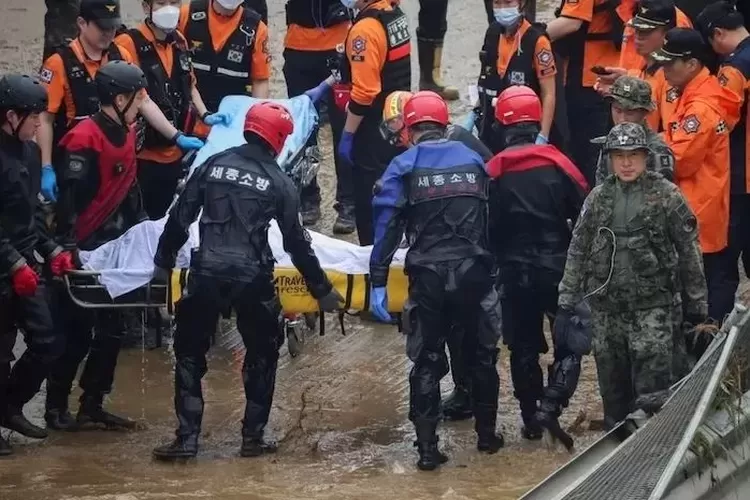 Banjir Bandang Terjadi di Korea Selatan dan Menewaskan&nbsp;40 Orang, Begini Kondisi Kotanya/ Reuters