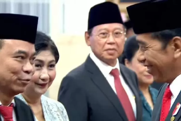 Menkominfo terpilih Budi Arie Setiadi dan Jokowi melumat politik Surya Paloh. (Febri Daniel Manalu)