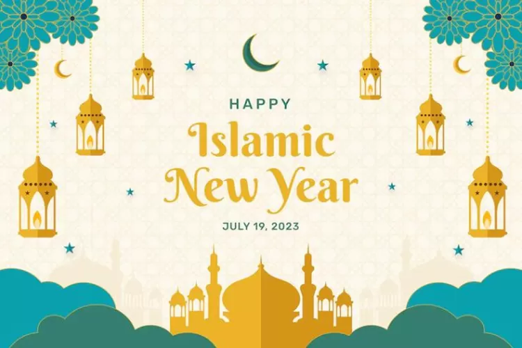 25 Ucapan Tahun Baru Islam 1 Muharam 2023 (Freepik.com)