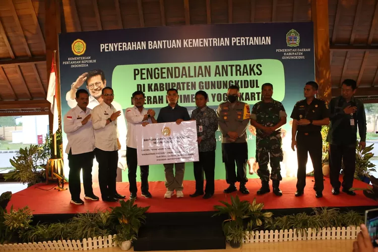 Mentan Berkunjung ke Gunungkidul 