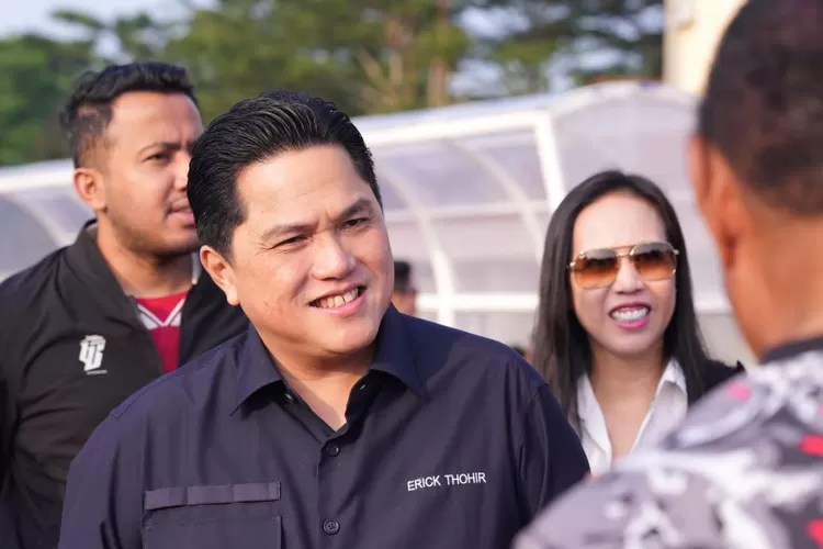 Salah satu kandidat cawapres terfavorit, Erick Thohir (dok.pssi)