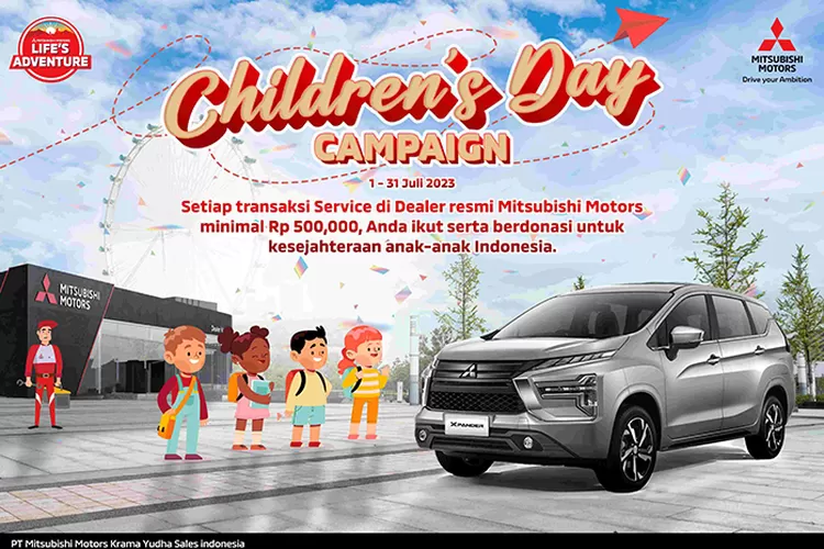 Kampanye &lsquo;Mitsubishi Motors Peduli Anak Indonesia&rsquo;. (MMKSI)