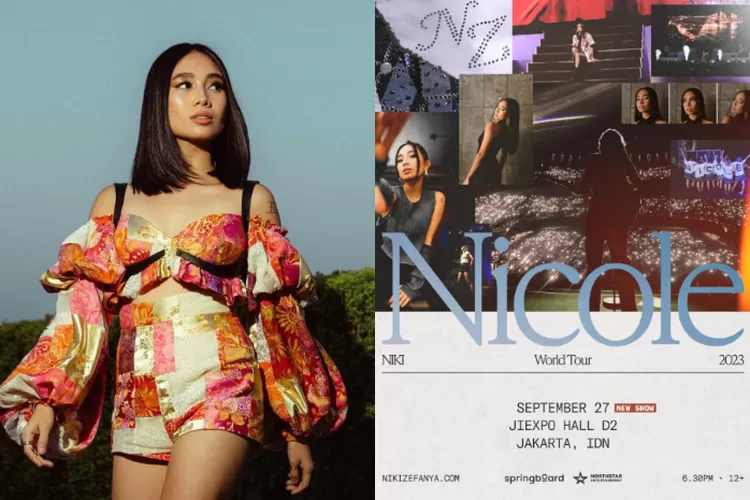 Sesuai permintaan fans, Niki Zefanya tambahkan jadwal konser Nicole