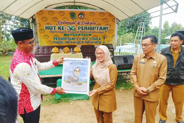 Bupati Luwu Utara Terima Penghargaan Perhiptani Awards 2023 (Dok. LHR)