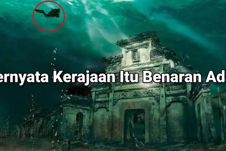 Ilustrasi kerajaan di Danau Singkarak, Sumatera Barat (Tangkapan layar YouTube Adek Surya Fadly)