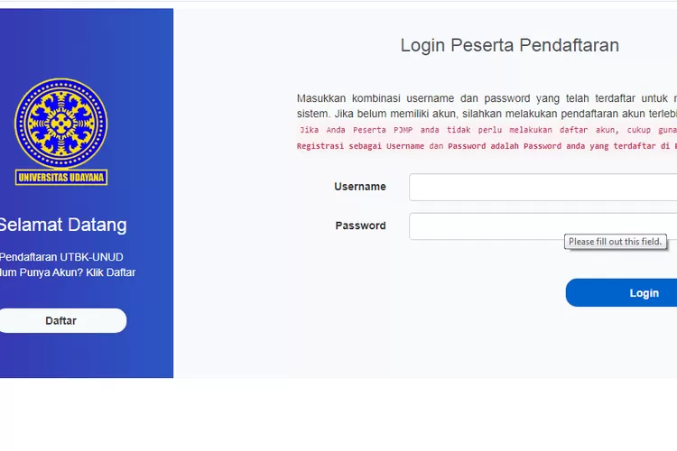 Hari Ini Link Cara Cek Pengumuman Mandiri Unud Udayana Jalur Utbk