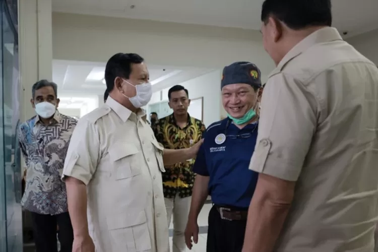 Menhan Prabowo Subianto dalam suatu kegiatan. (Istimewa )